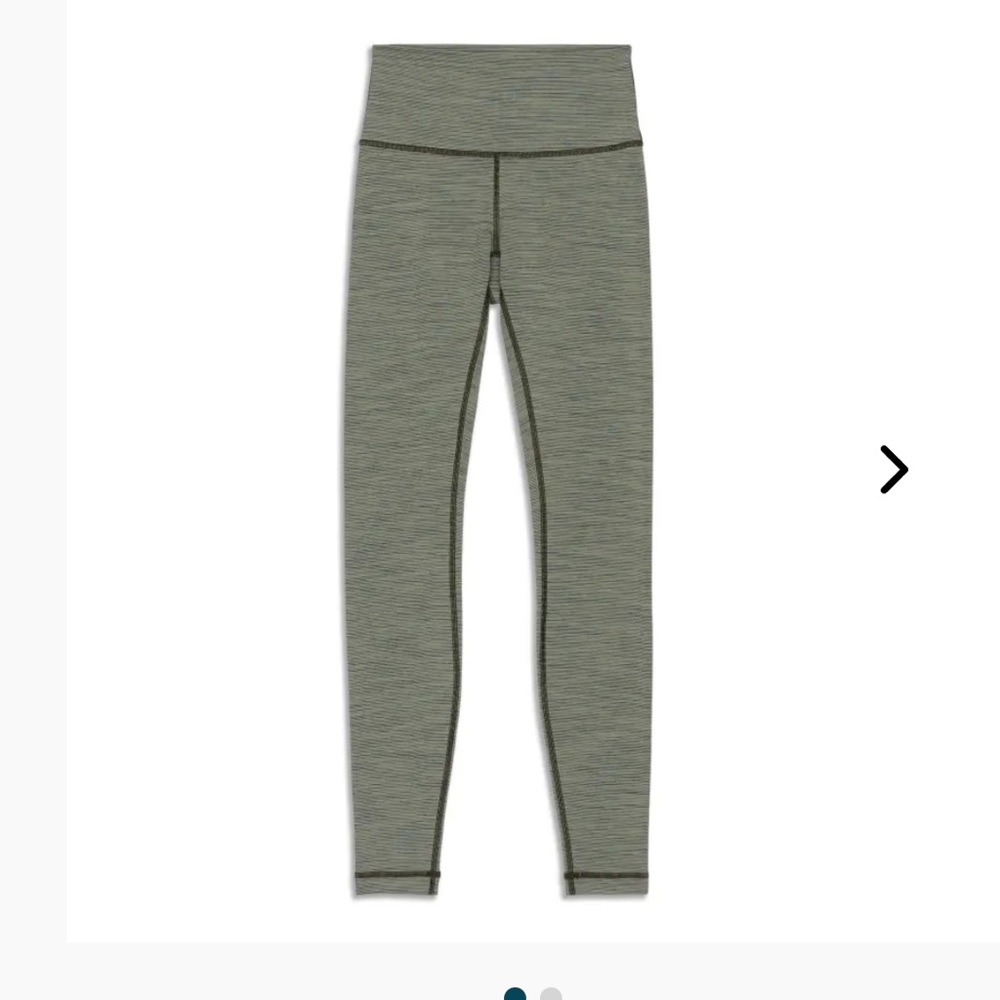 GREEN LULU LEGGINGS